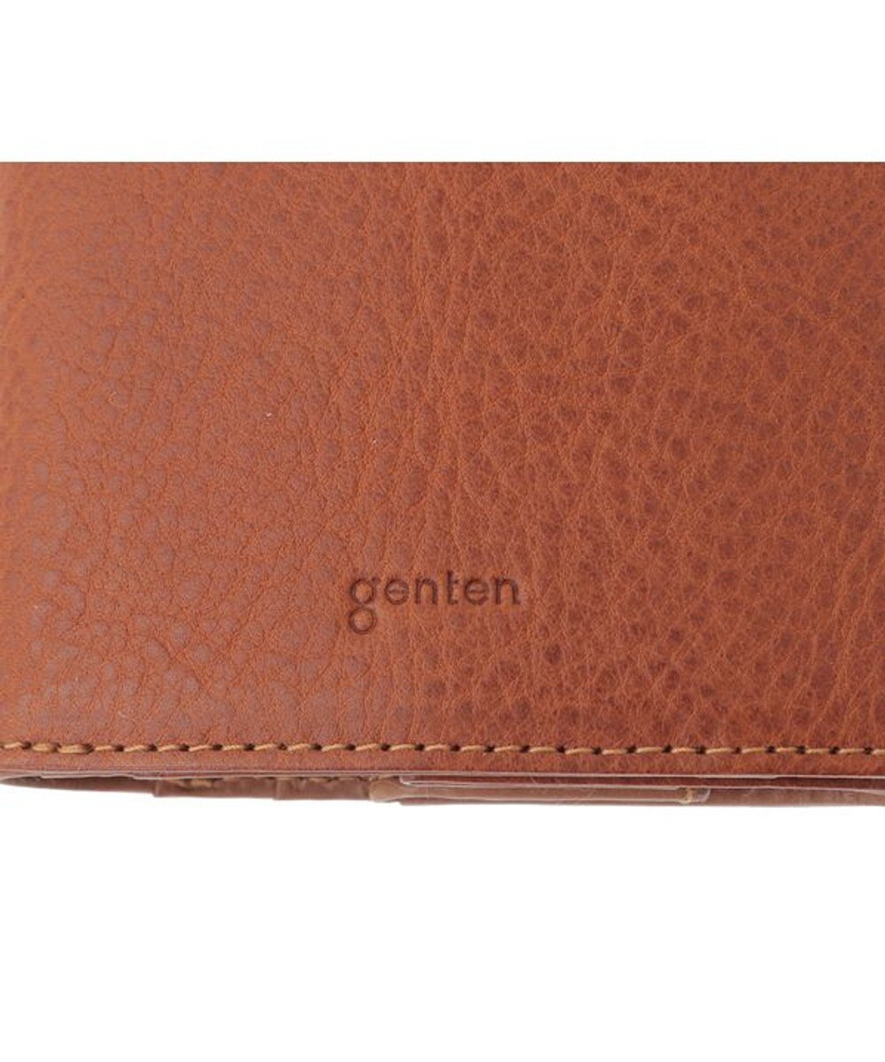 genten ミネルヴァ2 内ボックス型二つ折り財布 