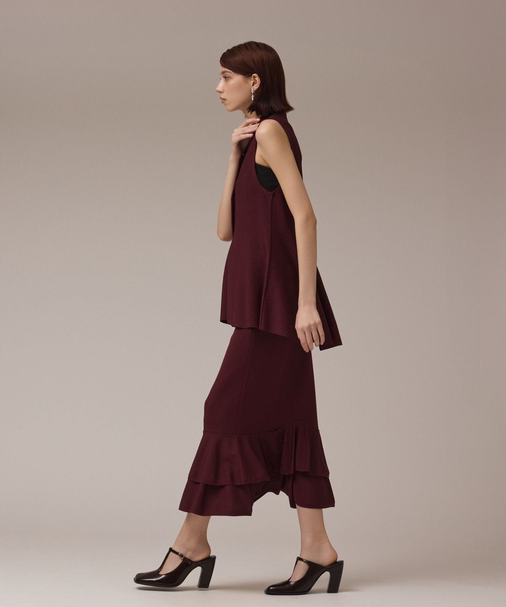 GRACE CONTINENTAL ビジューニットベスト 