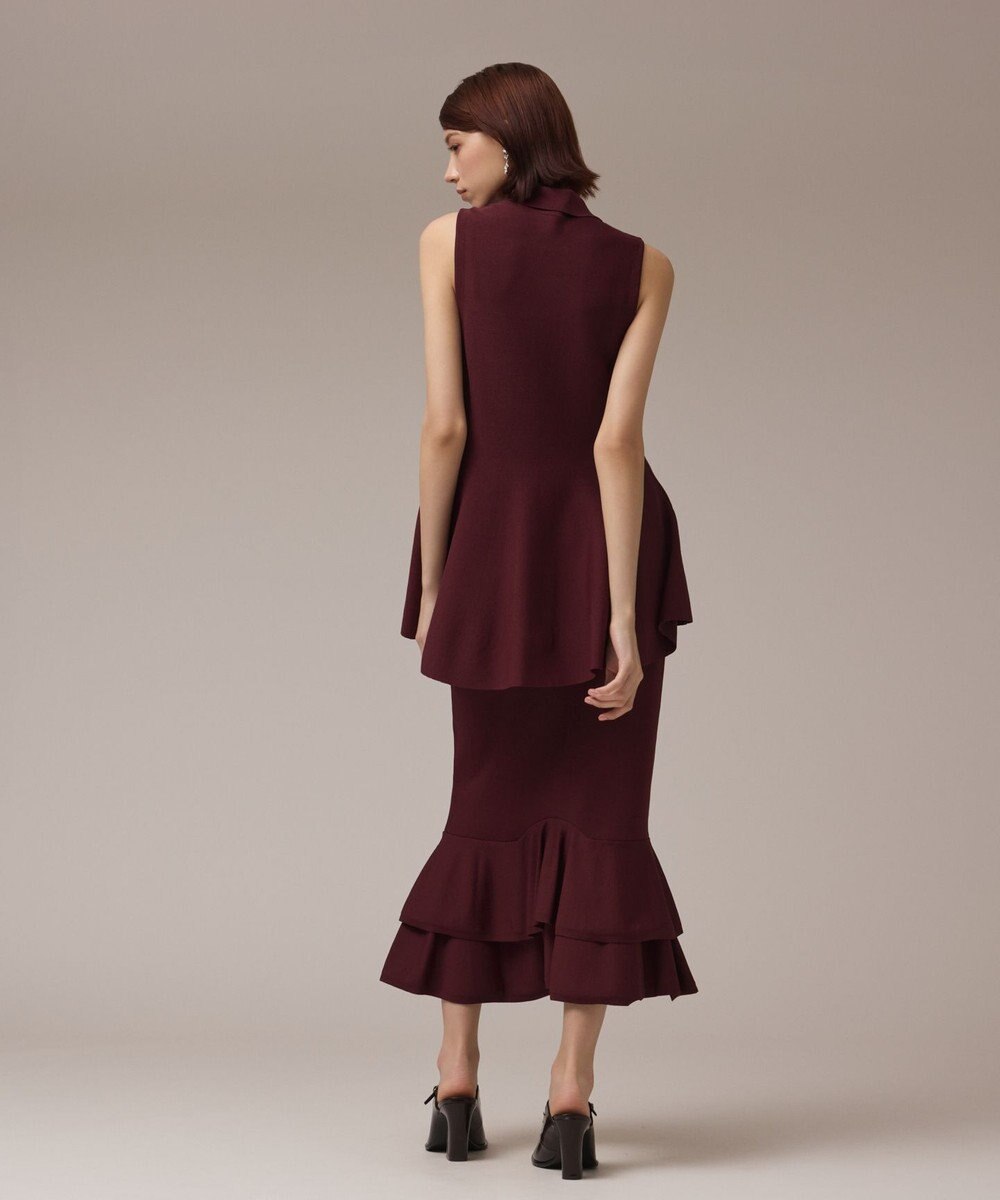 GRACE CONTINENTAL ビジューニットベスト 