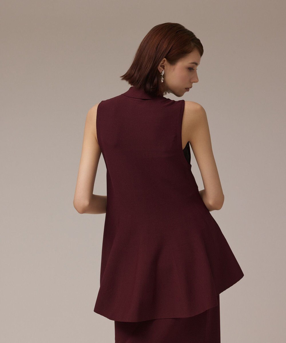 GRACE CONTINENTAL ビジューニットベスト 