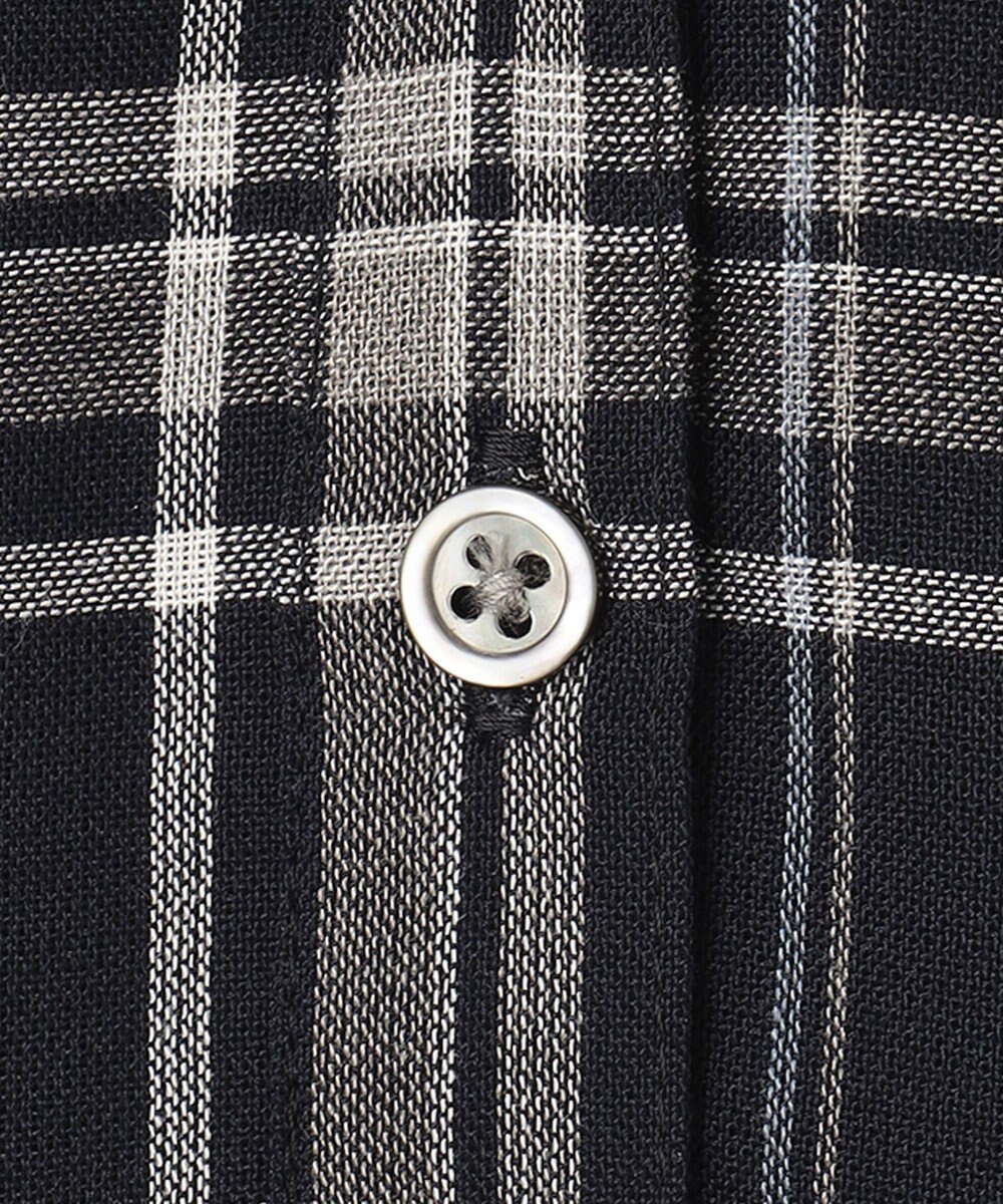 J.PRESS LADIES シアーストライプチェック カットソー 