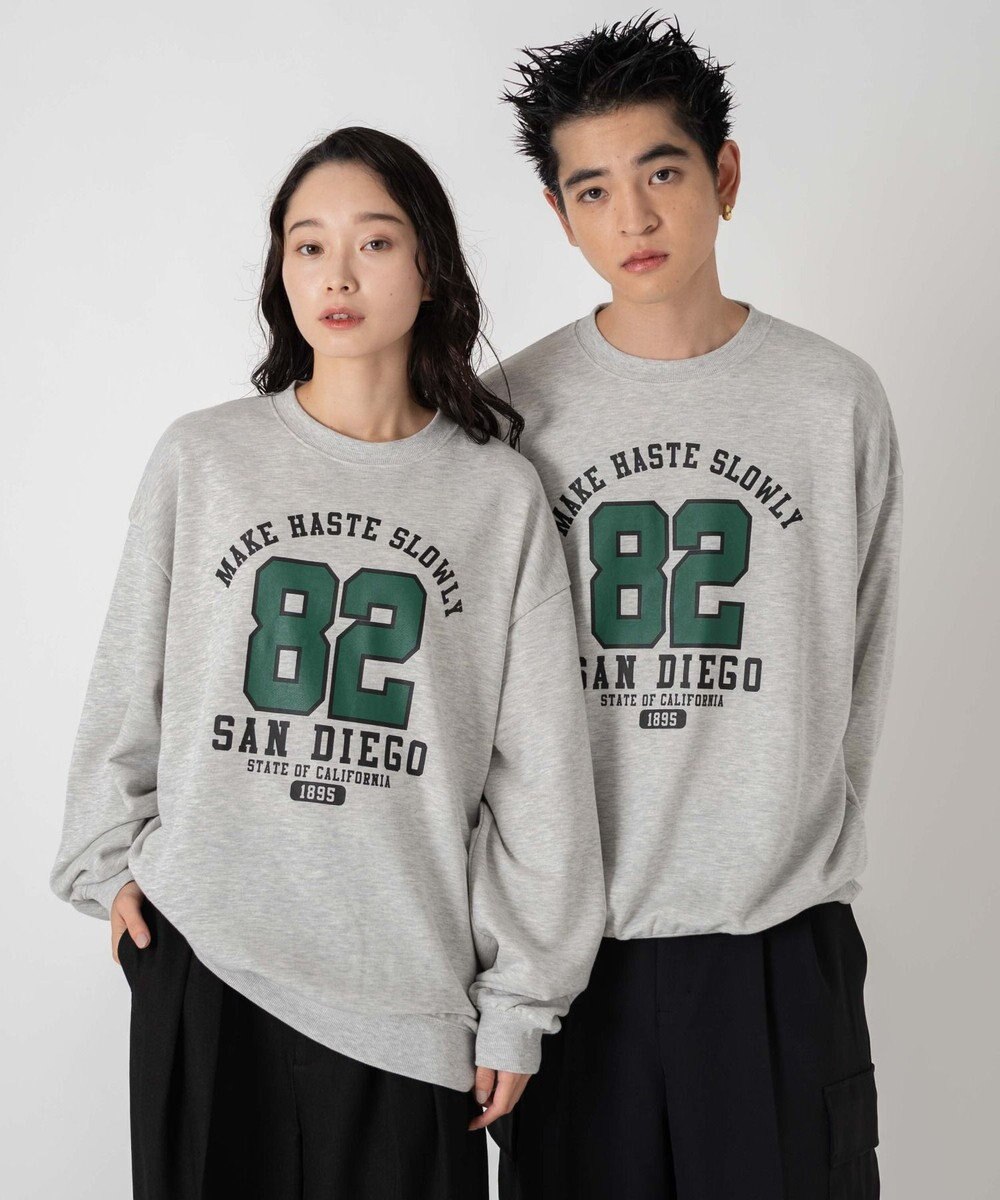 WEGO 【ユニセックス着用ITEM/SMLサイズ展開】アソートグラフィックプルオーバー 