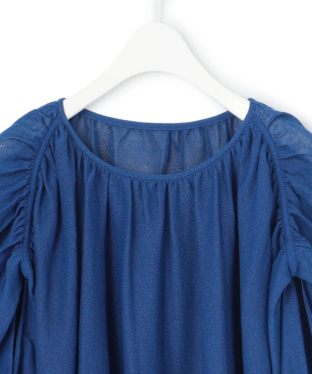 ICB L 【洗える】アセテートペーパーハイゲージ プルオーバーニット 