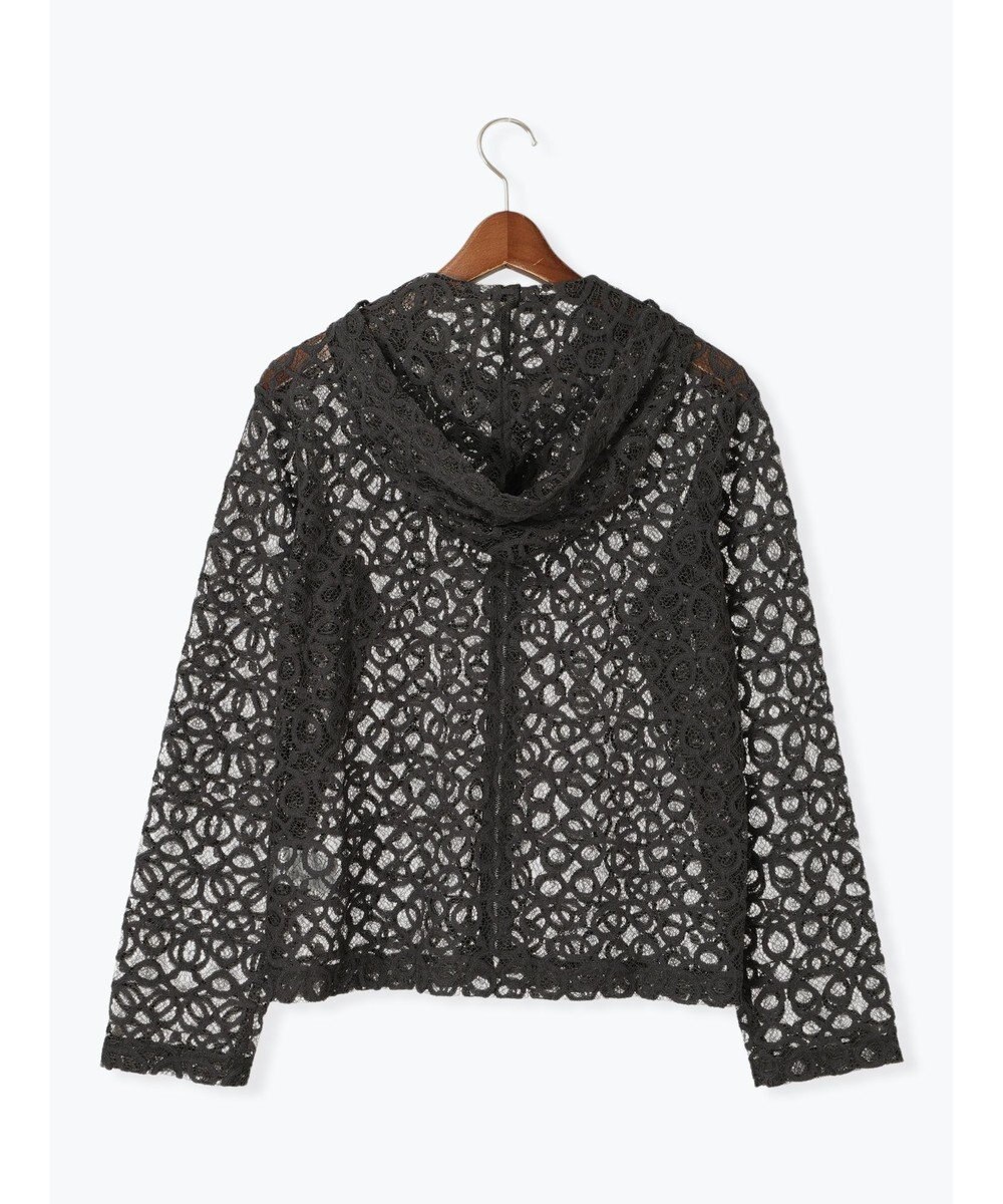 Te chichi レースジップアップフーディー 
