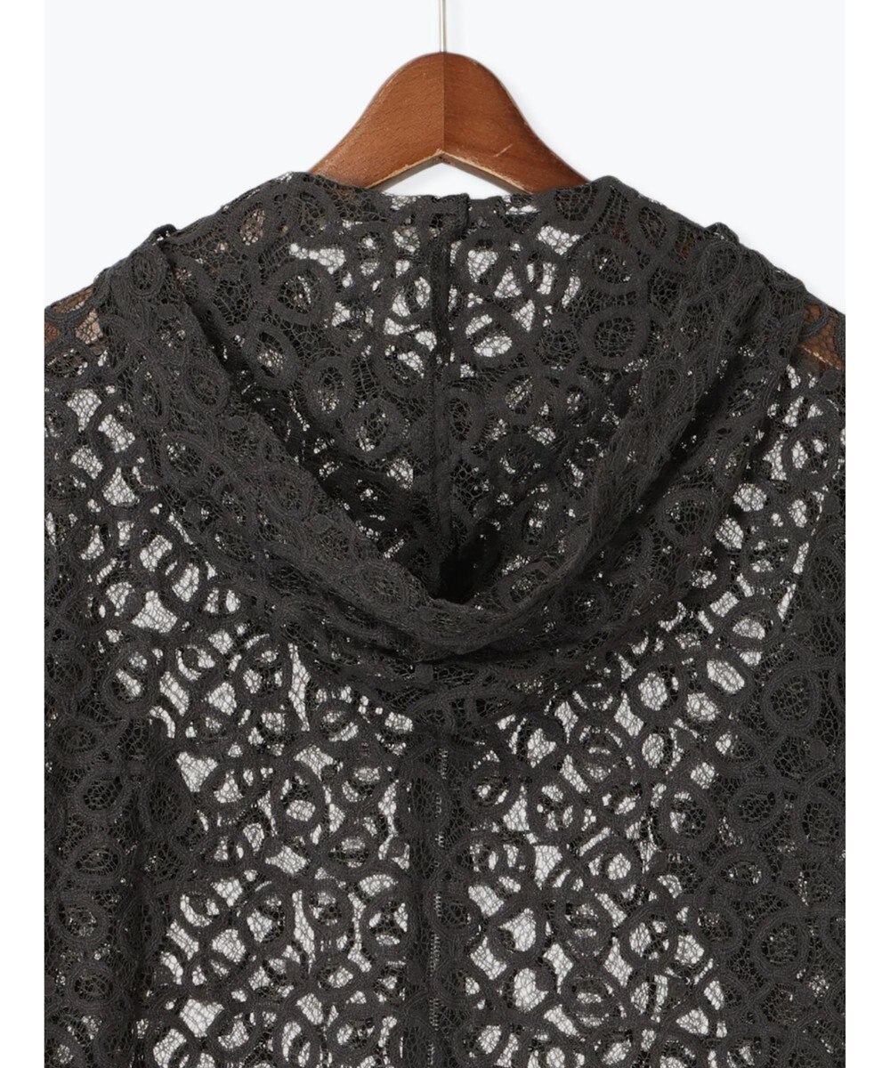 Te chichi レースジップアップフーディー 