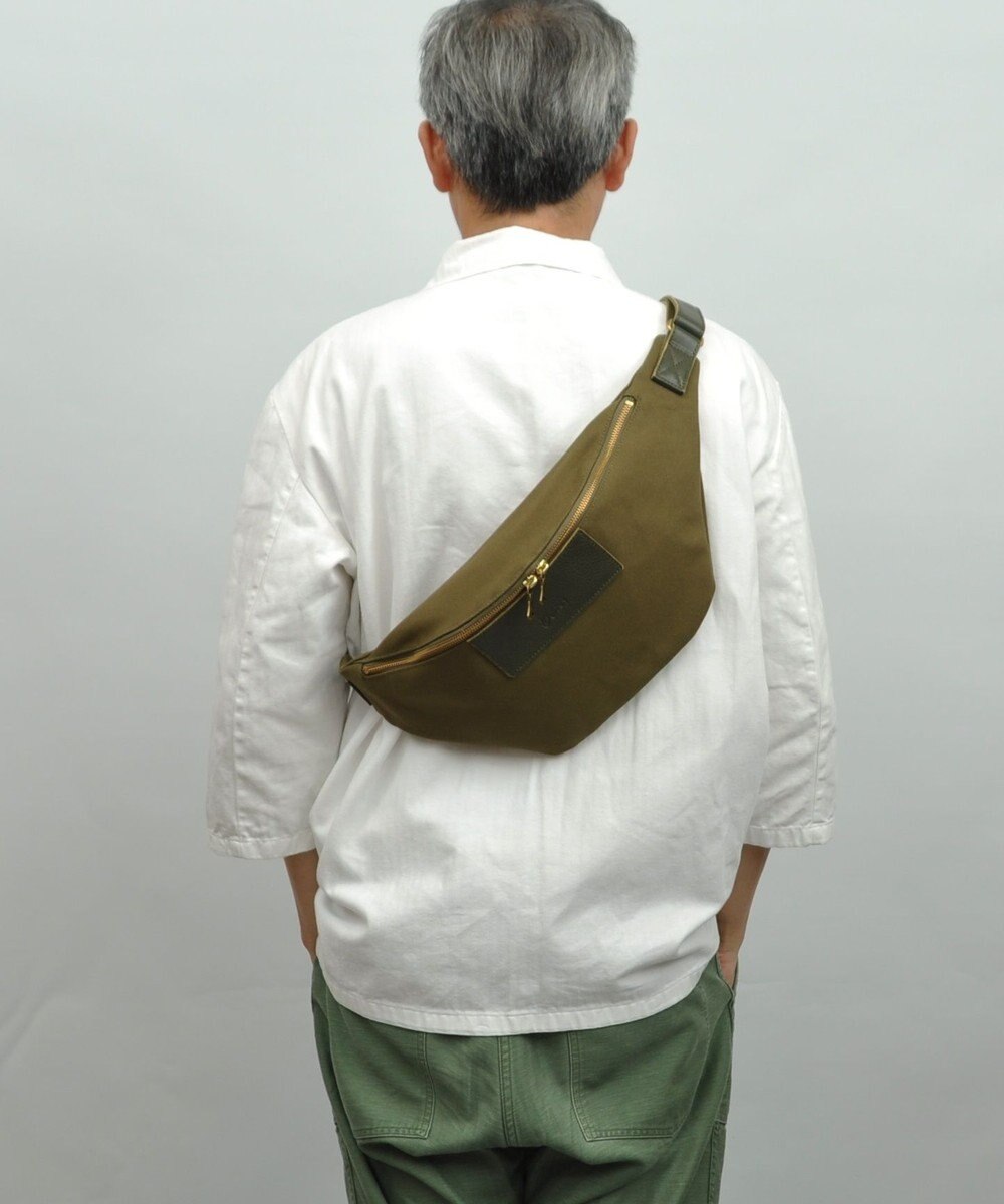 UNBILLION Otias 8号キャンバスシュリンクレザーウエストボディ 