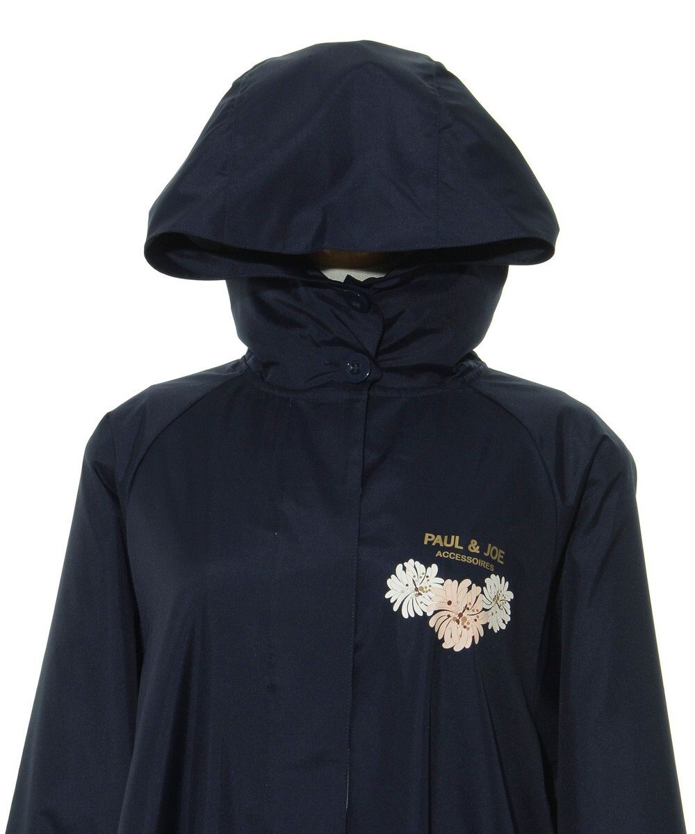 MOONBAT 【バッグ付】ポール & ジョー (PAUL & JOE　ACCESSOIRES) レインコート ポンジークリザンテーム 