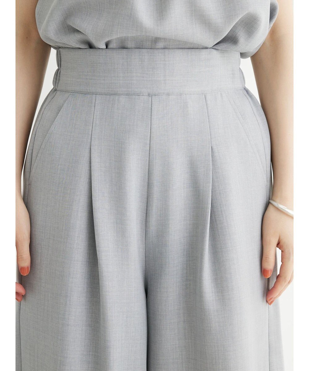 Green Parks ・ＥＬＥＮＣＡＲＥ　ＤＵＥ　リネンライクワイドパンツ 