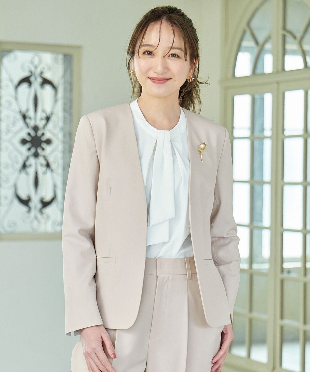 ANY L 【手洗い可/ストレッチ/セットアップ可】イージーケアジャケット 