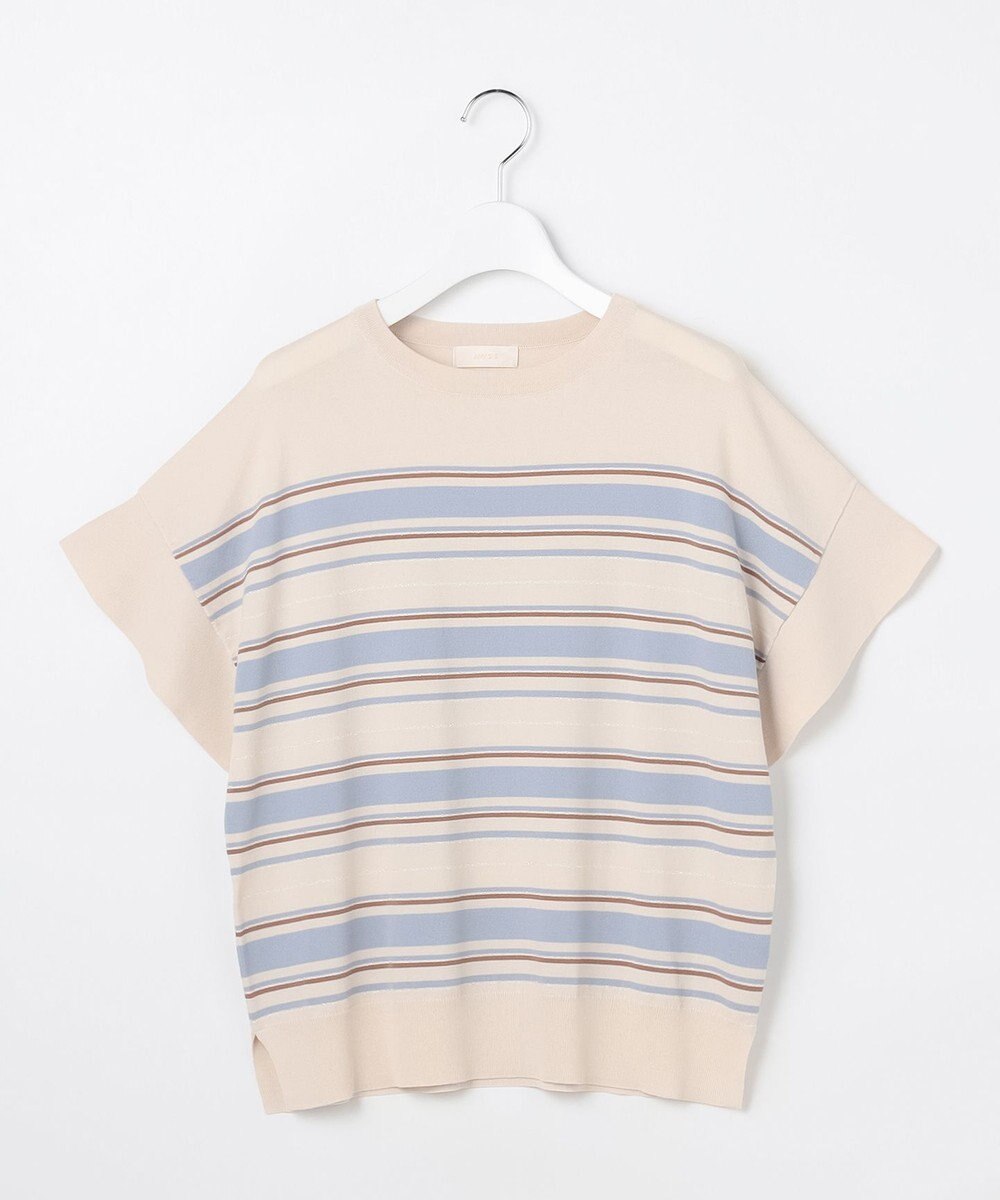 ANY SIS 【and GIRL掲載/アイスタッチ】フレンチスリーブ ニット 