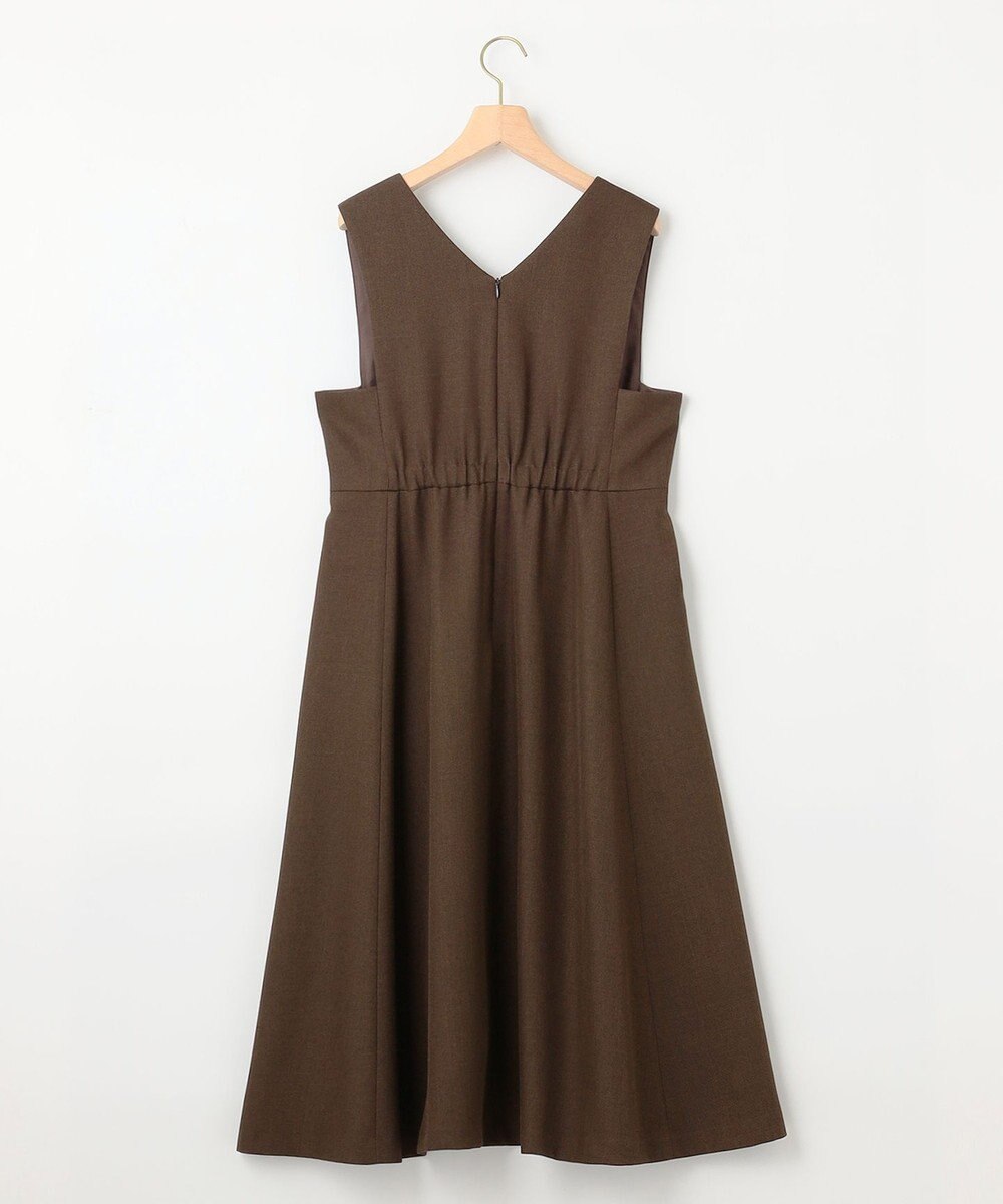 組曲 ウールライクスポンディッシュ ジャンパースカート 