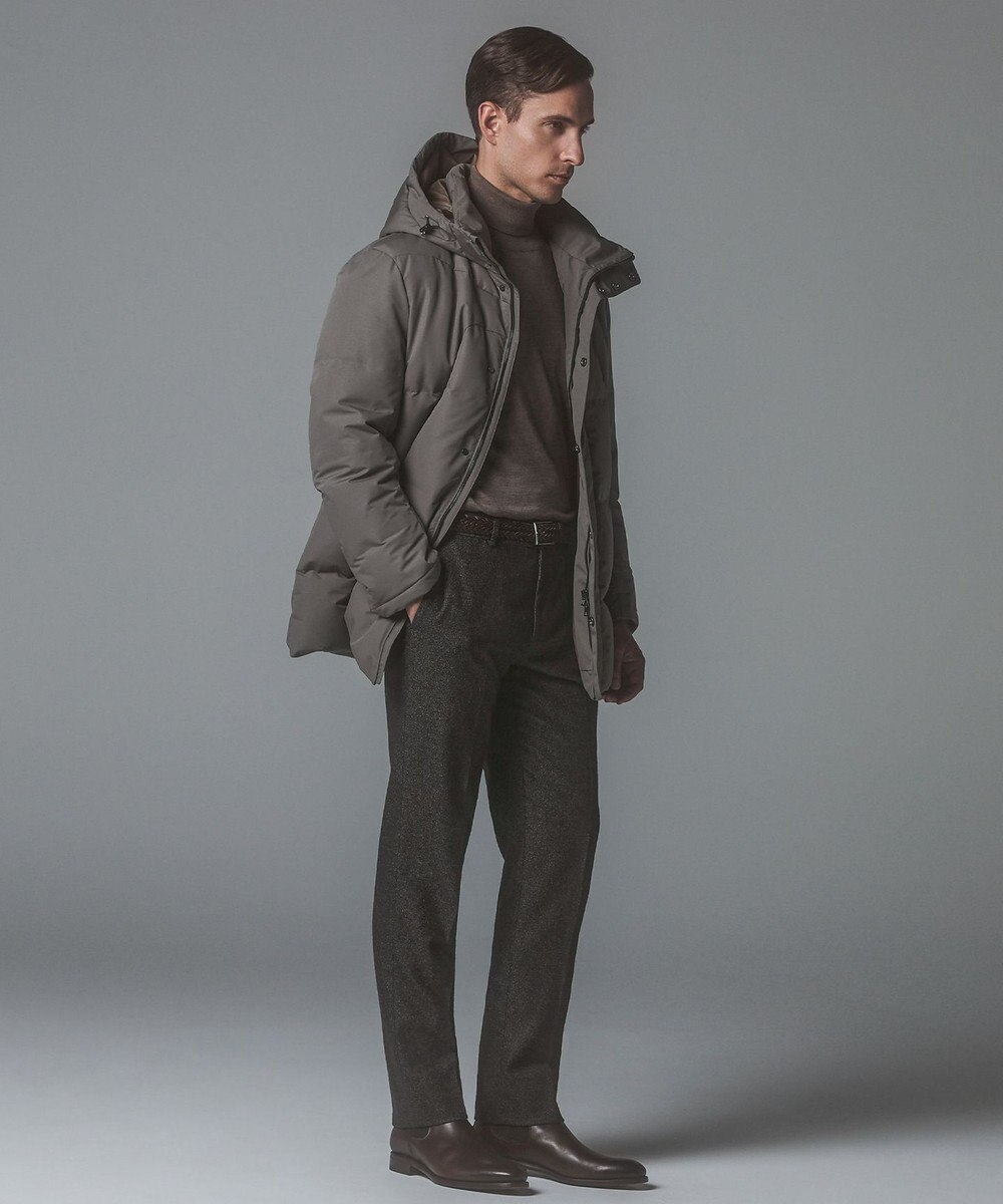 GOTAIRIKU 3ピースセットアップ対応【あたたかい】RENEWOOL ウールパンツ 