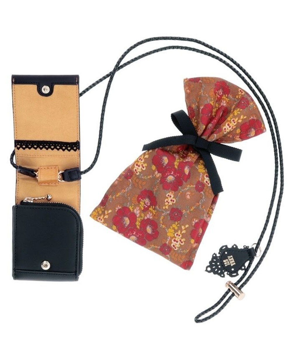 ANNA SUI エニータイム ショルダー付きミニマルチケース 