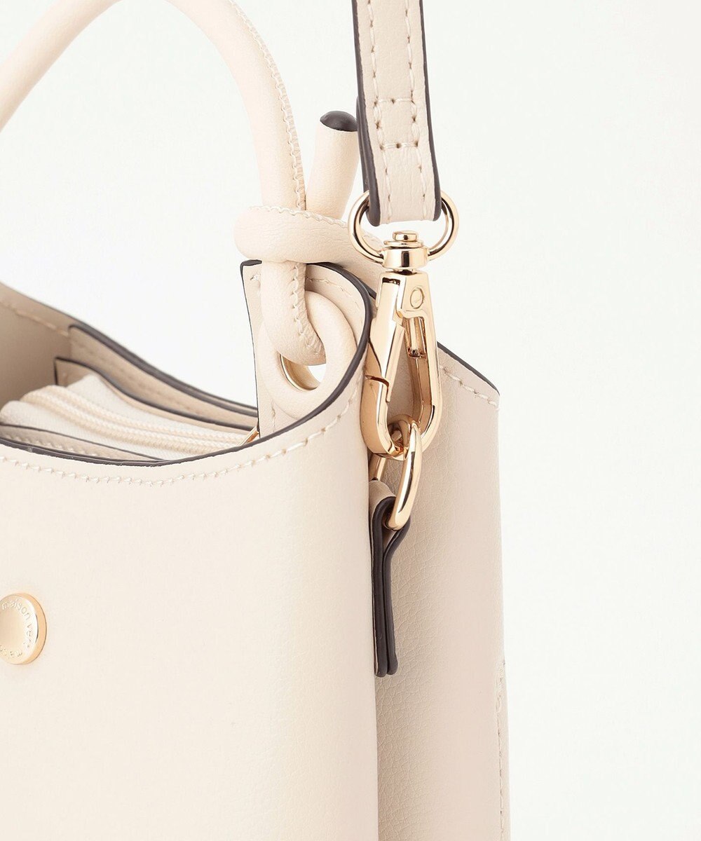 LA BAGAGERIE 【maison vert】 【多収納】ノットデザインポシェット 