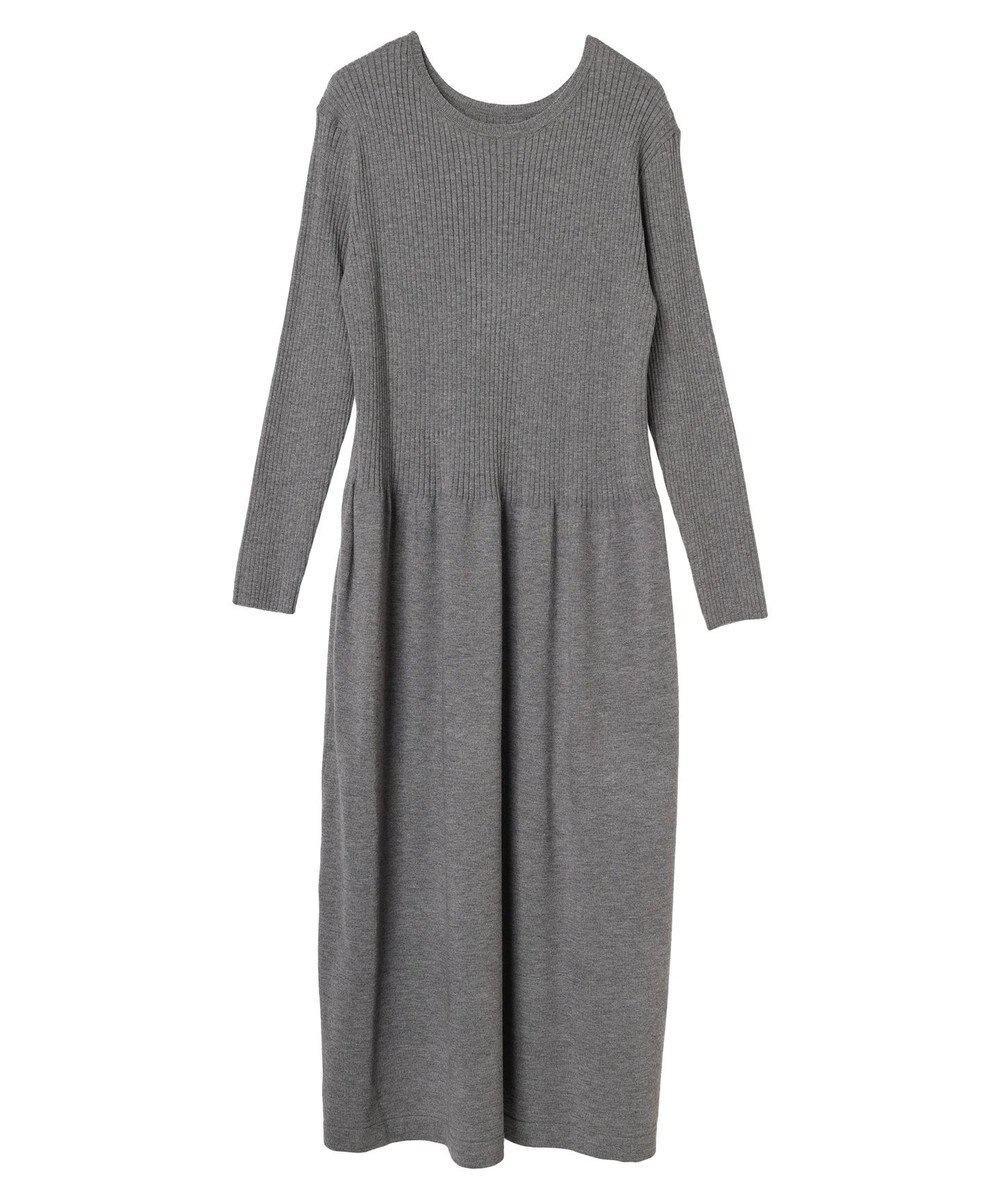 Green Parks ・Ｐｅｔｉｔ　Ｆｌｅｕｒ　フレアニットワンピース 