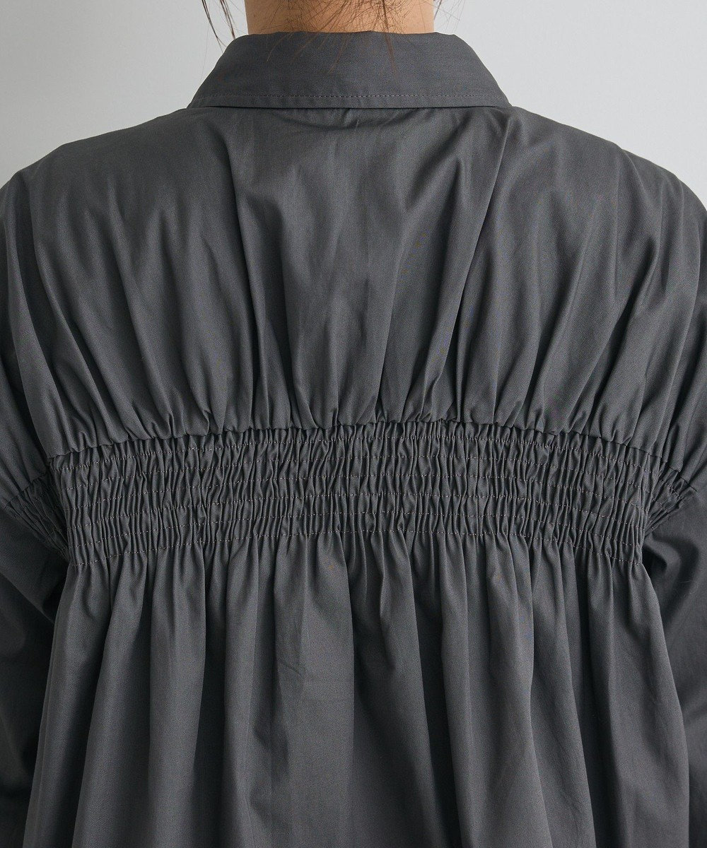 CRAFT STANDARD BOUTIQUE バックデザインレギュラーカラーシャツ 