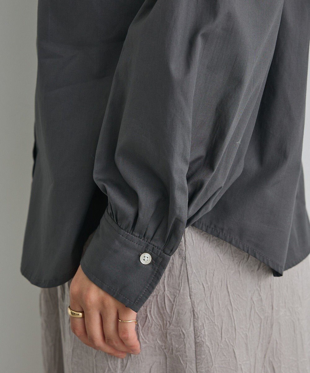 CRAFT STANDARD BOUTIQUE バックデザインレギュラーカラーシャツ 