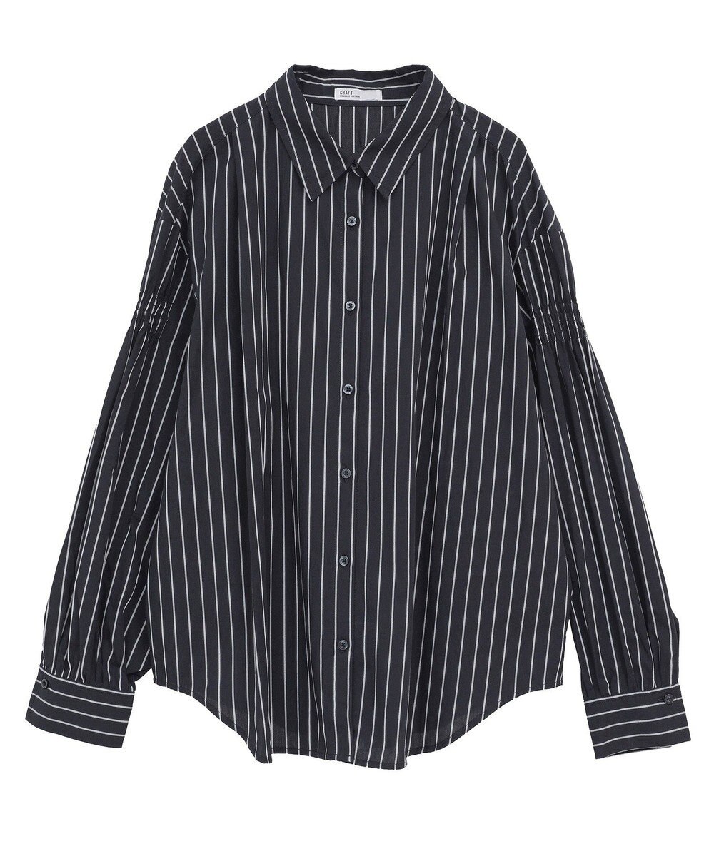 CRAFT STANDARD BOUTIQUE バックデザインレギュラーカラーシャツ 