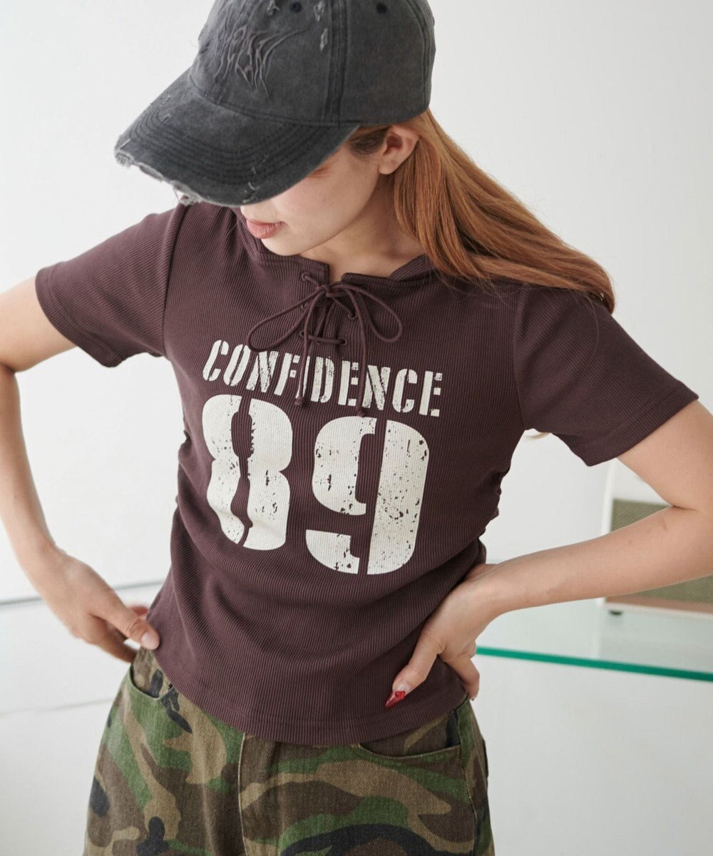 WEGO レースアップフードチビT 