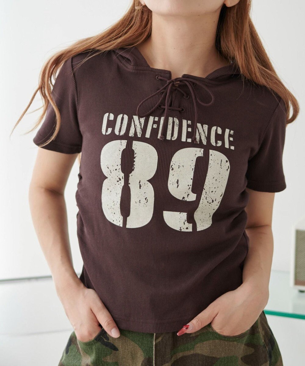 WEGO レースアップフードチビT 