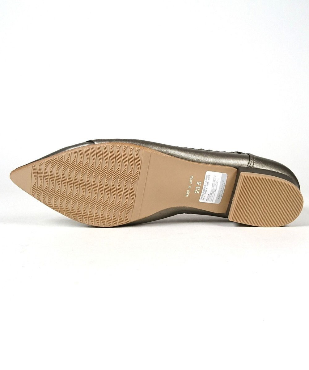 Dominic3 編み込みメッシュ ソフトパンプス 