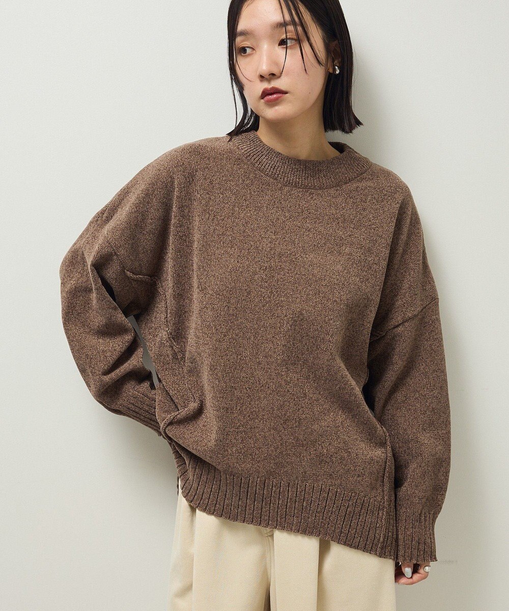 Green Parks リラックスモールニットチュニック 