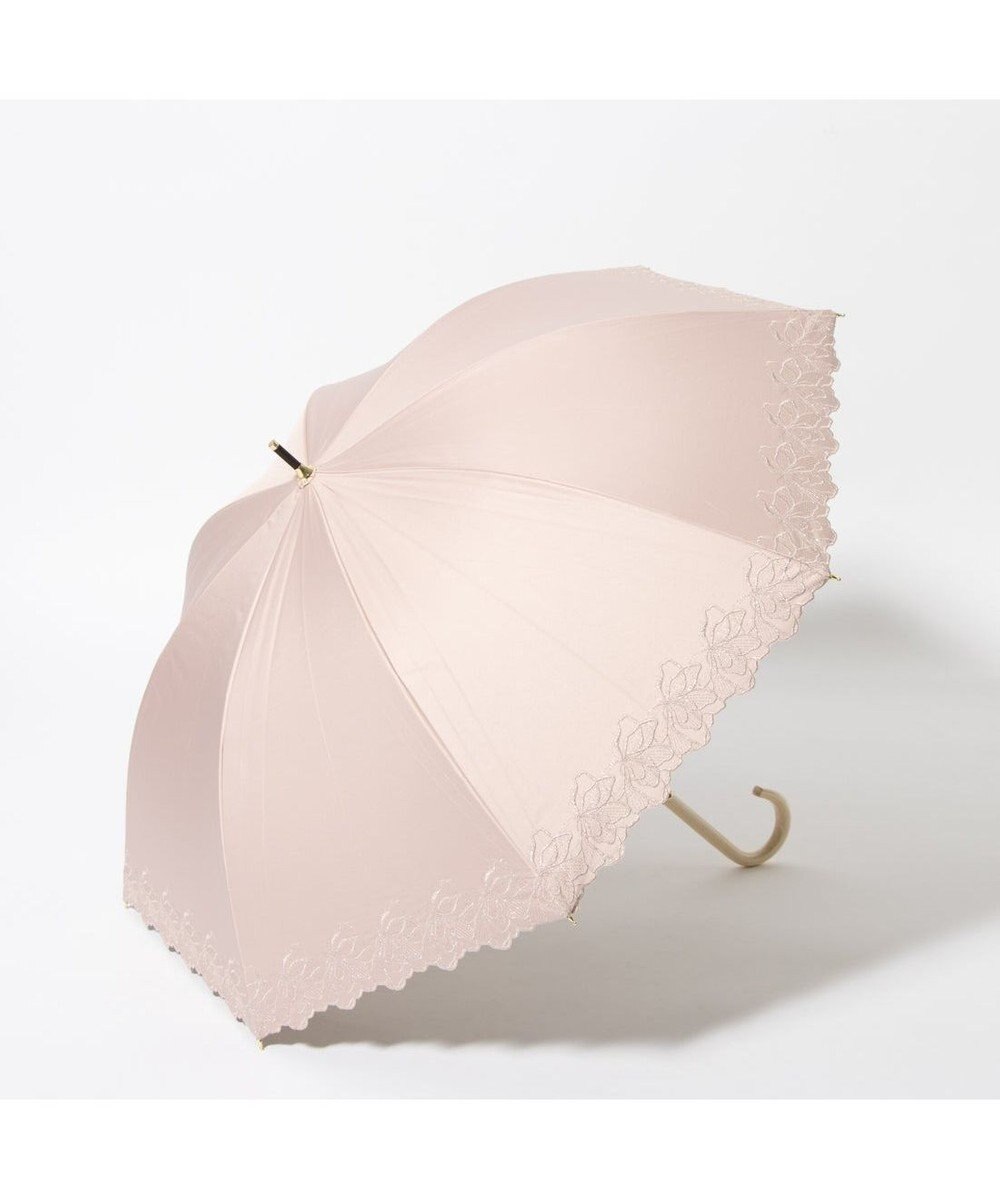 UNBILLION cache nez / フラワーラメ刺繍ショートパラソル 