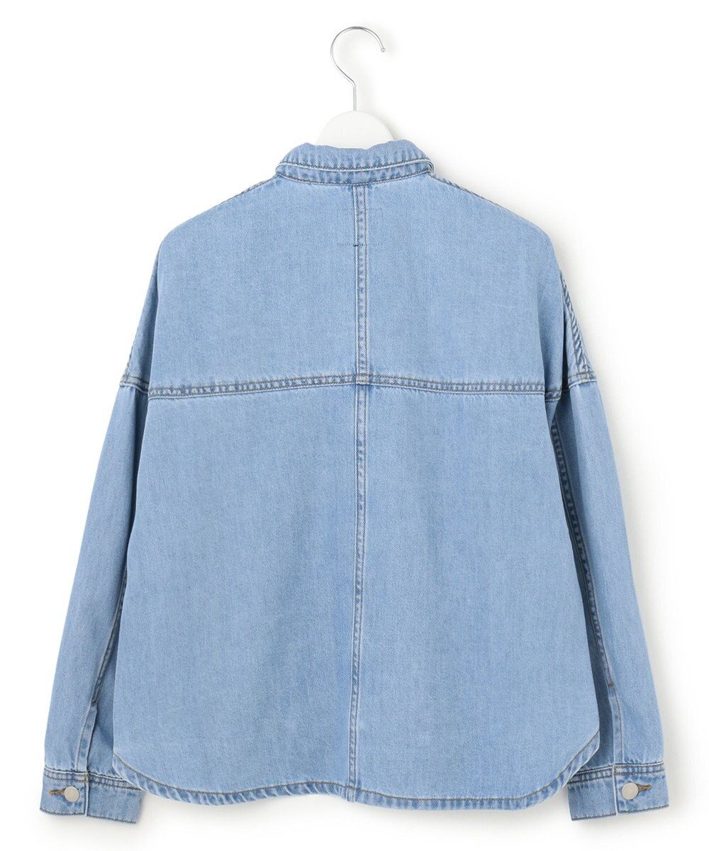 J.PRESS YORK STREET 【WOMEN】ソフトワイドデニム シャツジャケット 