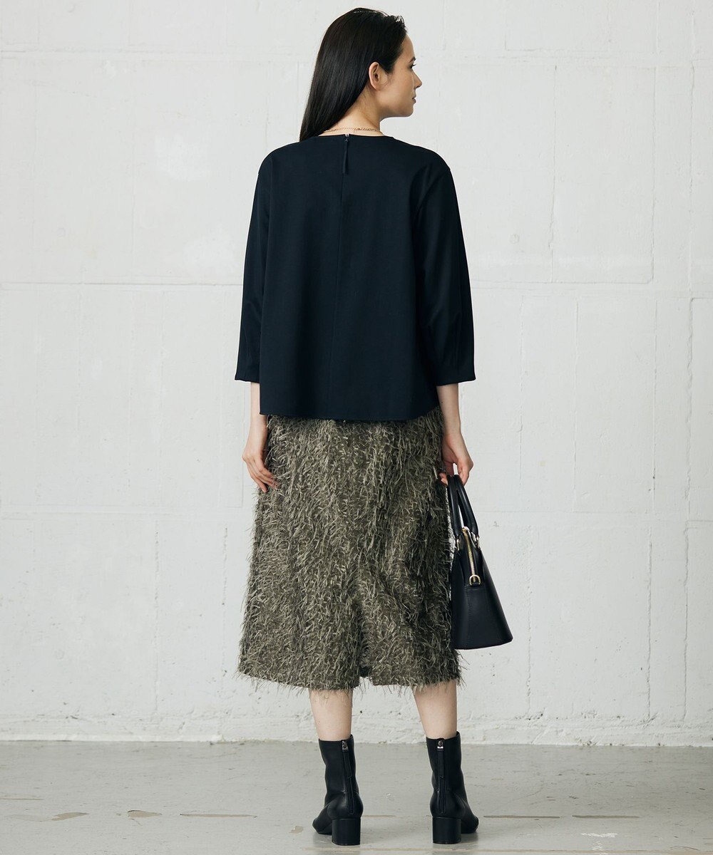 自由区 S クリアコットンポンチタックジャージ カットソー 