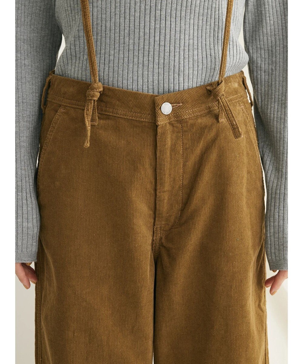 CRAFT STANDARD BOUTIQUE コーデュロイ２ＷＡＹサロペットパンツ 