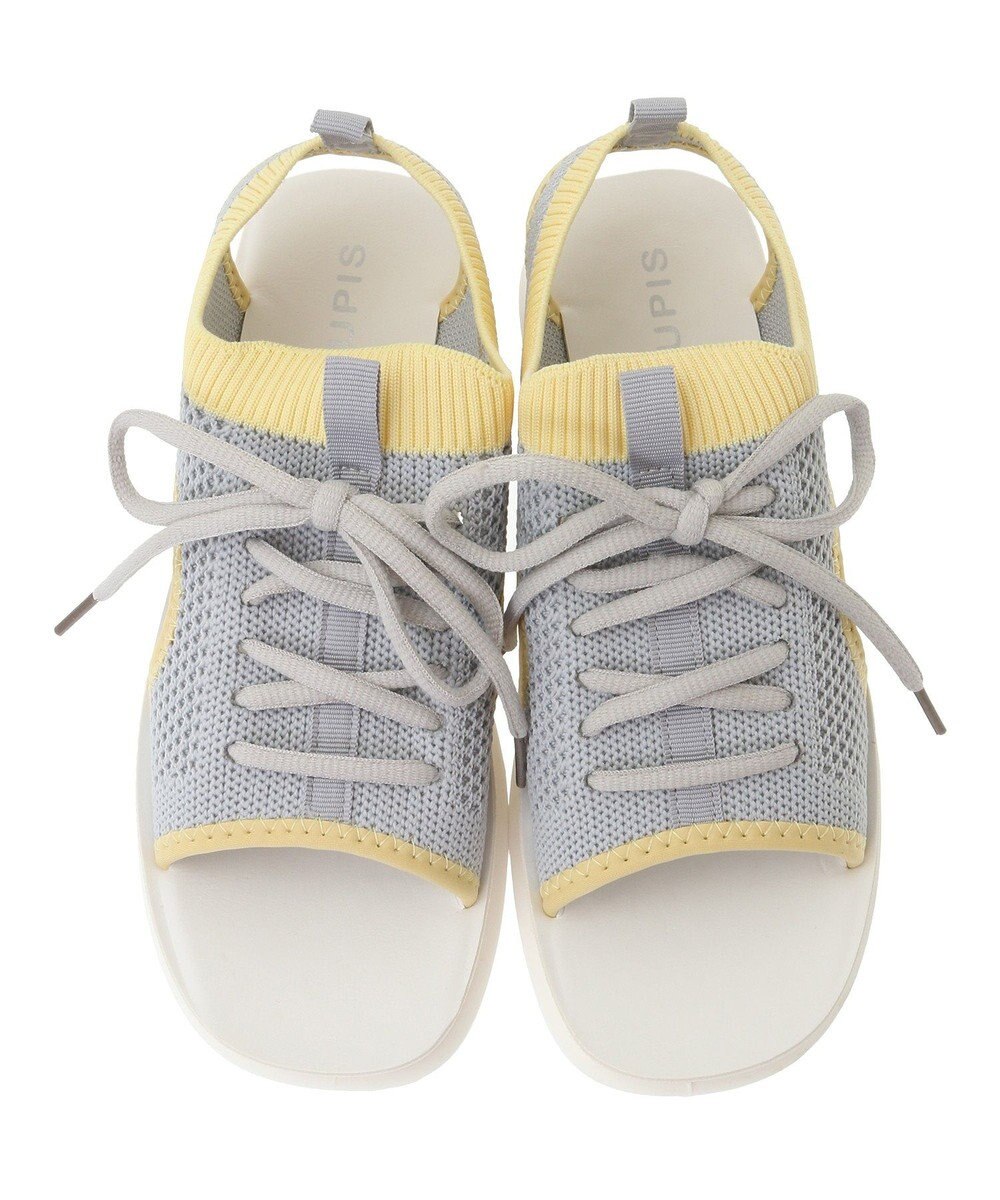 Green Parks ＲＵＰＩＳ．インジェクションニットレースアップサンダル 