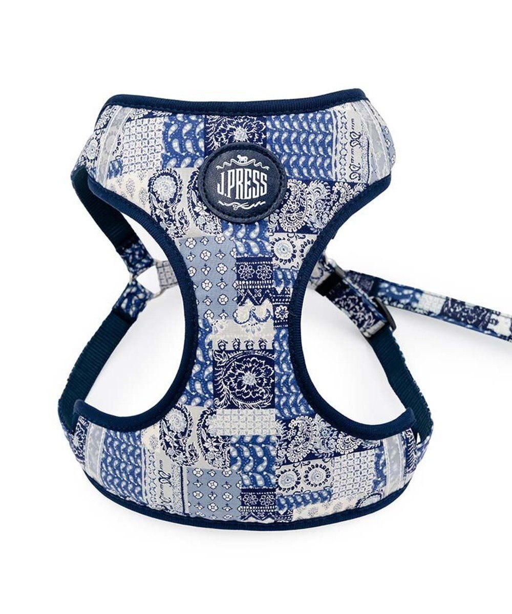 PET PARADISE J.PRESS ペイズリー ハーネス＆リード ＳＳ 小型犬 