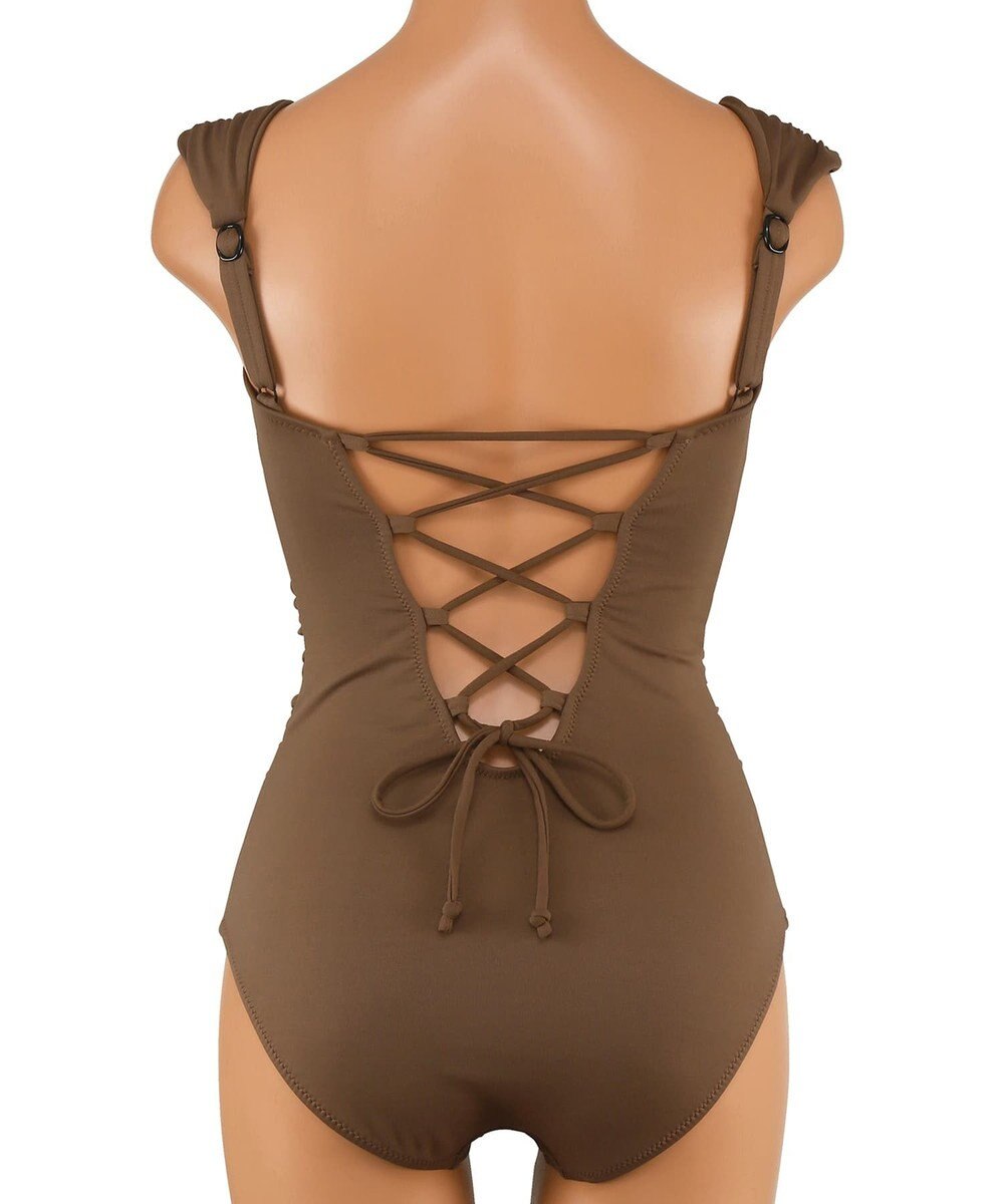 San-ai Resort（三愛水着楽園） 【SALE】インポートファブリック　ワンピース水着 