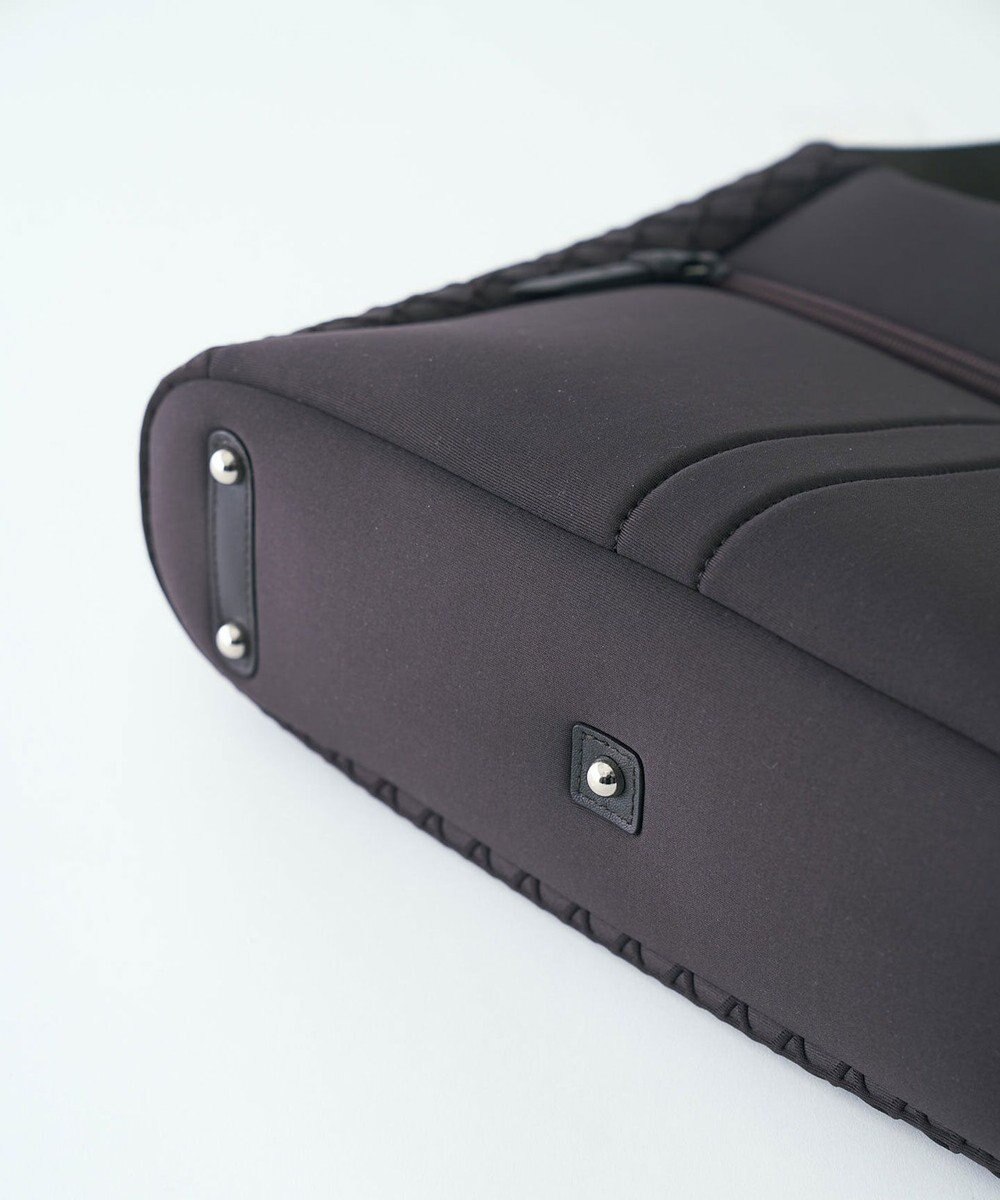 MIYABIYA LAQUOH【撥水加工】篭目柄エンボスボンディング スリム２WAYトート 