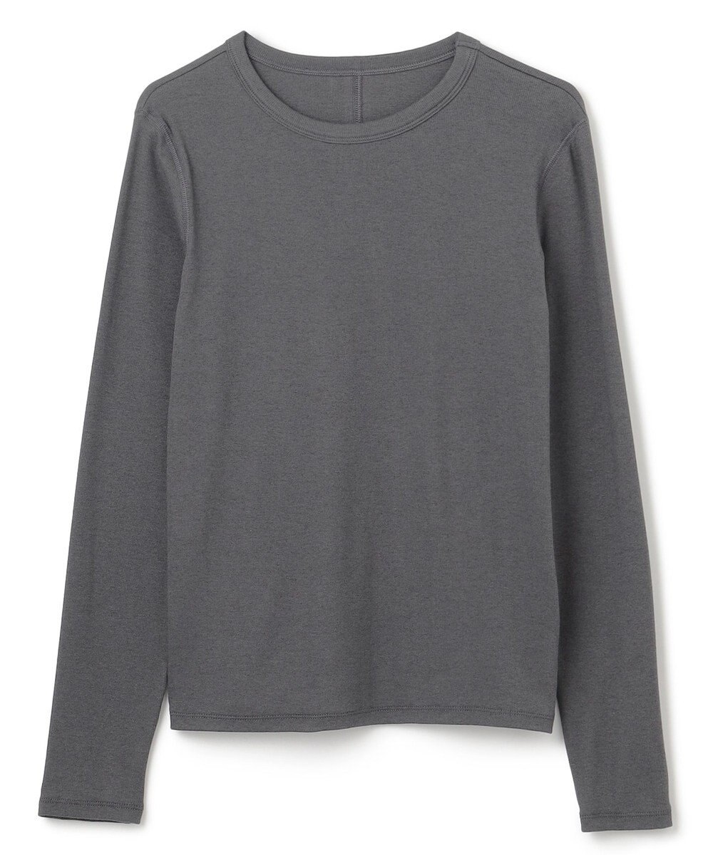 UNFILO コットンカシミヤ クルーネックカットソー 