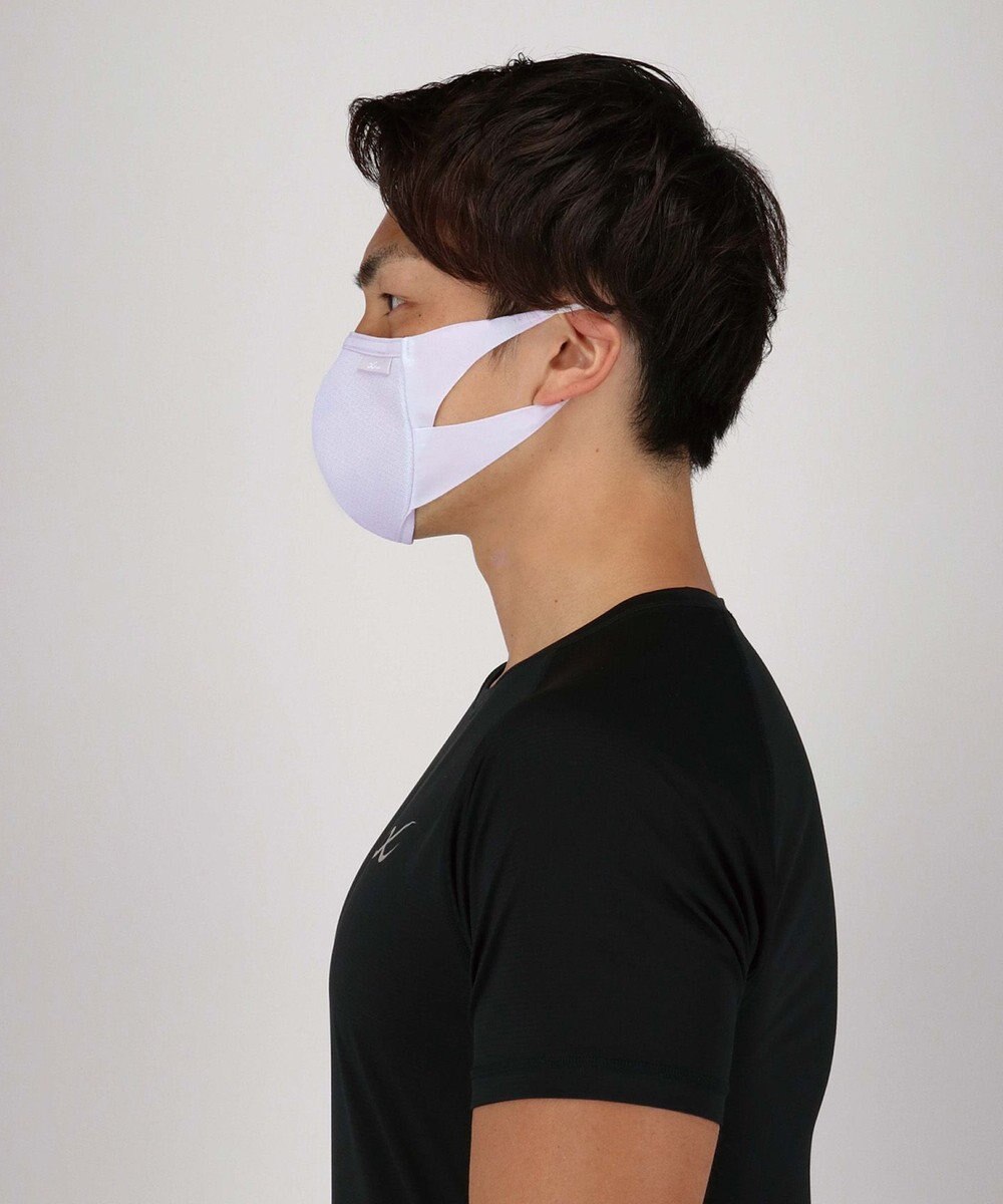 CW-X 【UNISEX】スポーツマスク　息がしやすい３D設計　フィットしやすいノーズワイヤー　メッシュ　/ワコール　HYR701 