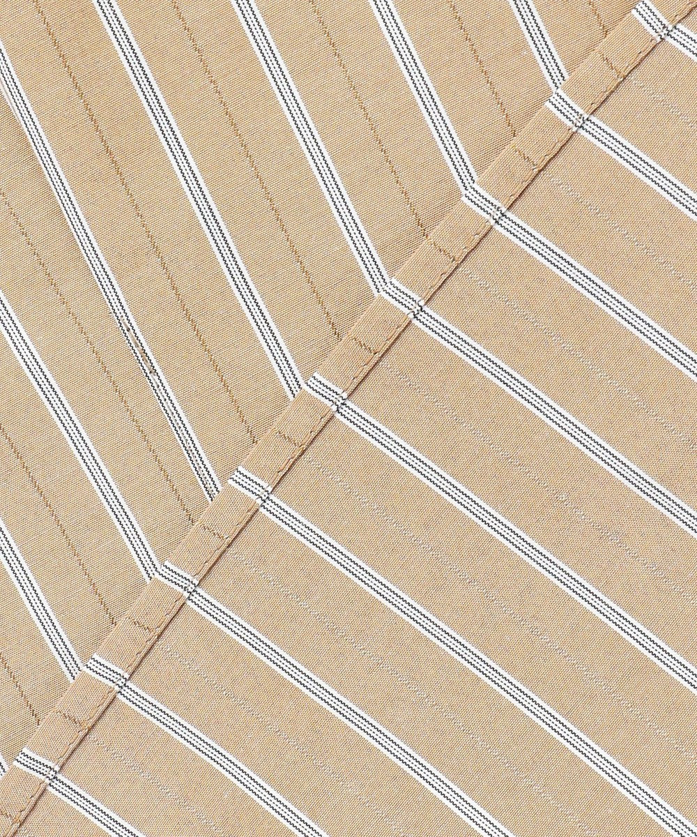 J.PRESS LADIES L TC ハイカウントストライプ シャツ ブラウス 