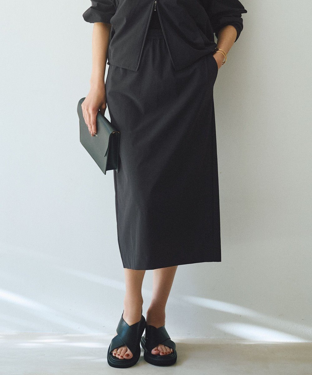 ICB L 【接触冷感・UVカット・防シワ・洗える】 アトラストリコット スカート 