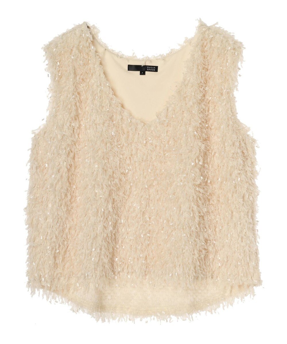 Green Parks ・ＳＵＧＡＲ　ＳＰＯＯＮ　フェザーヤーンベスト 