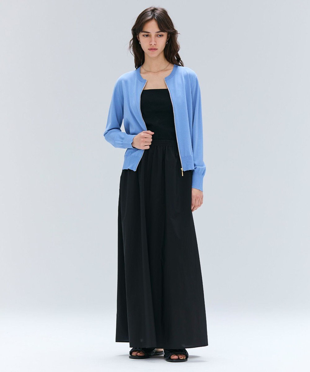 BEIGE， 【洗える/セットアップ対応】SPIGA / ギャザーロングフレアスカート 