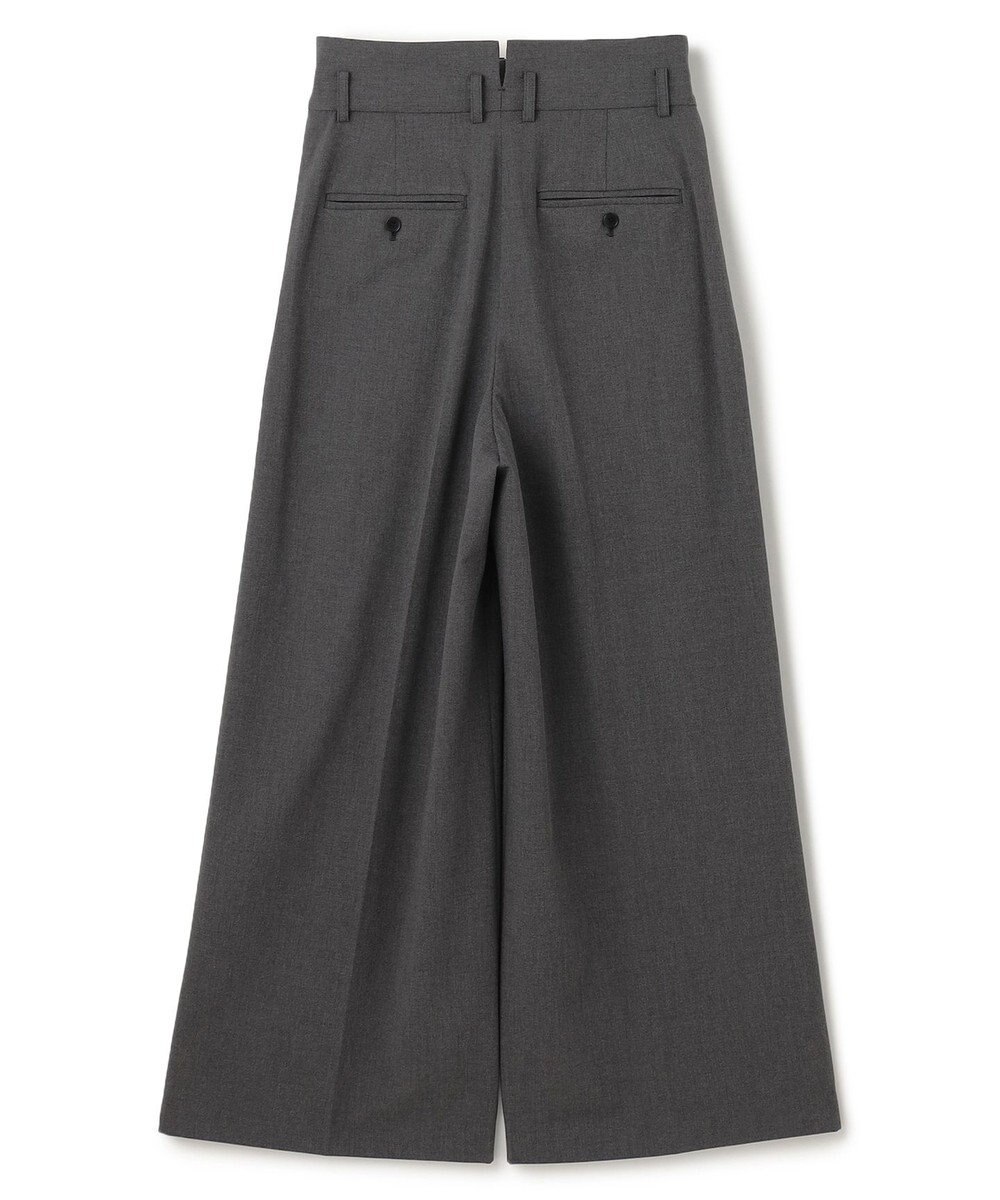 uncrave TRツイル ワイドトラウザー 