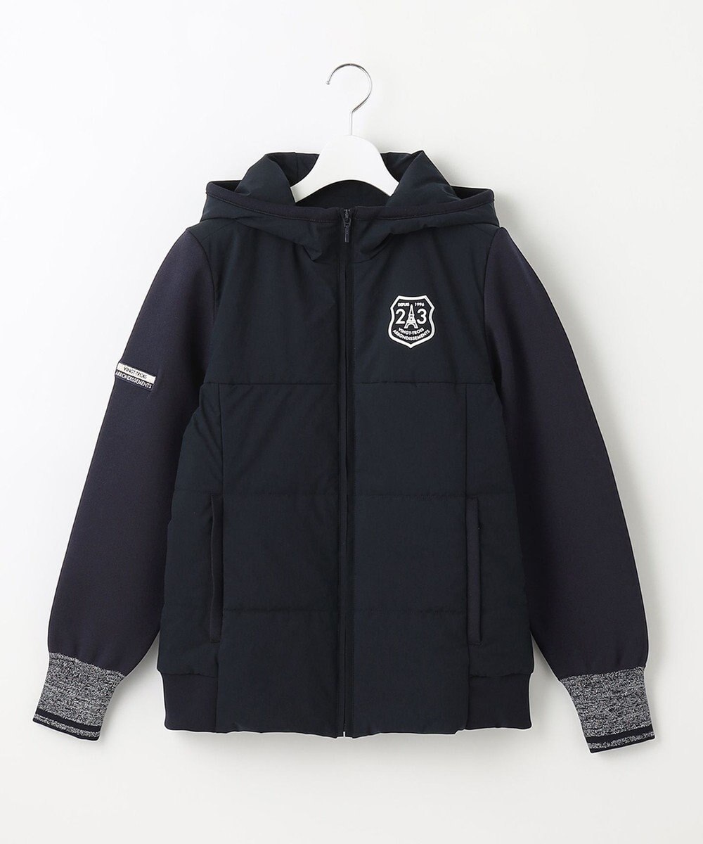 23区GOLF 【WOMEN】【撥水・ストレッチ】ニット×中綿ブルゾン 