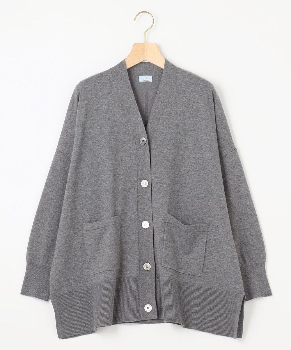 組曲 ビックシルエット カーディガン 