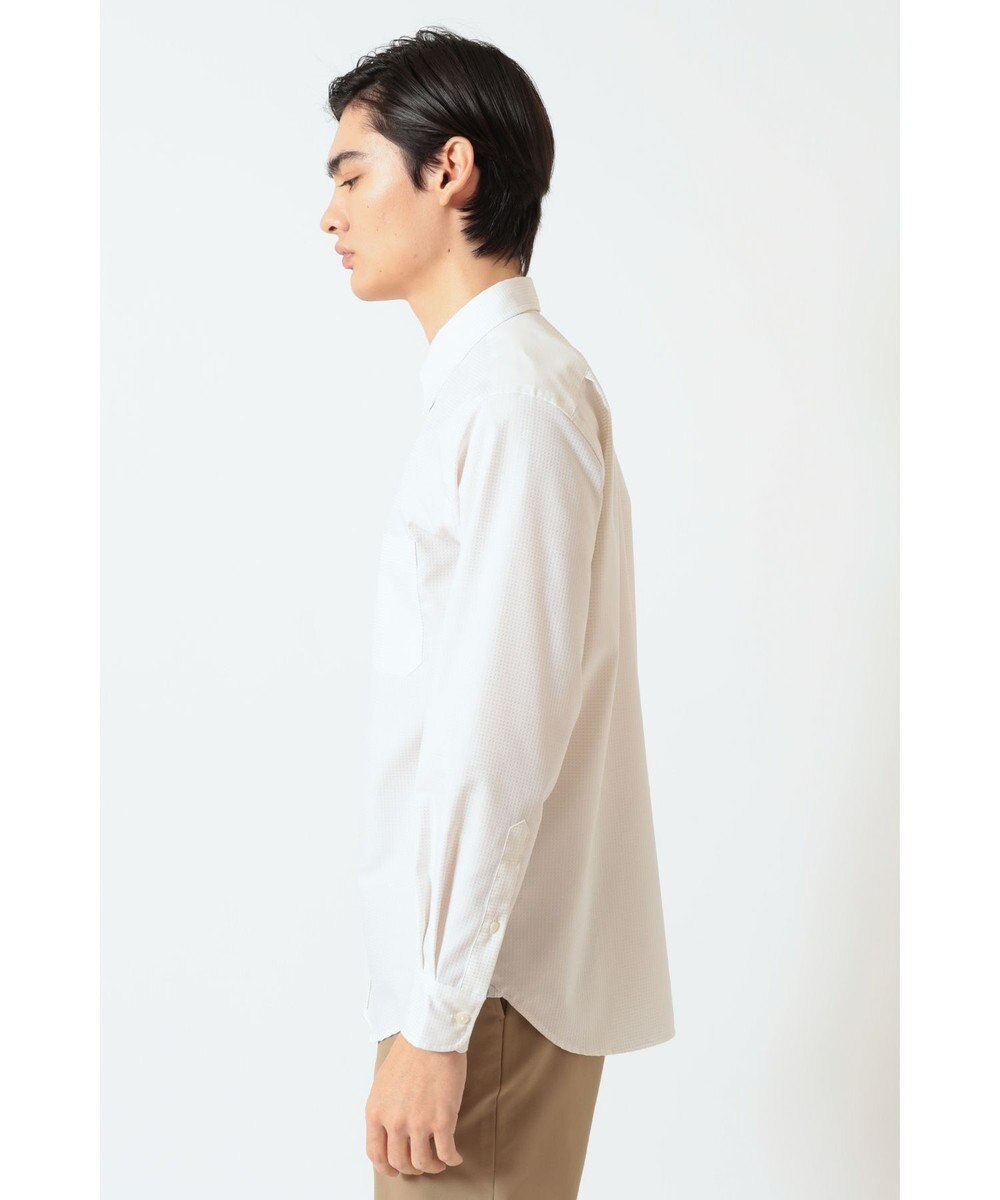 DAKS リンクルフリー コットンカットドビーシャツ 
