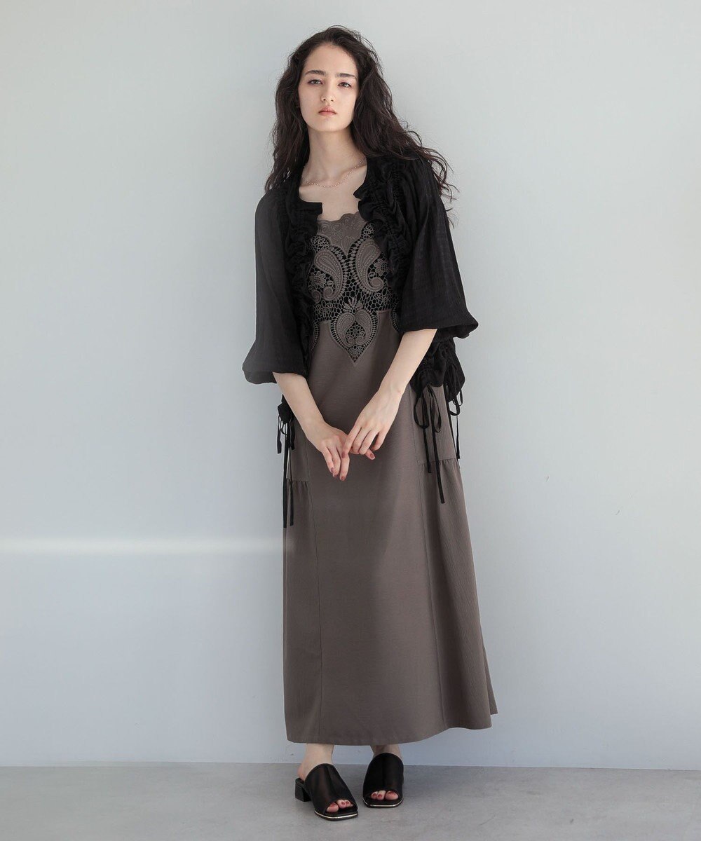 Green Parks ■ＥＳＣＡＲ　フロントレースキャミワンピース 