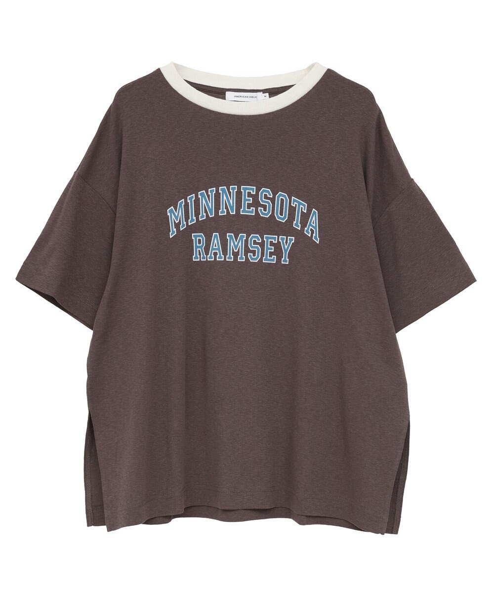 AMERICAN HOLIC ロゴ入りヴィンテージ半袖プルオーバー 