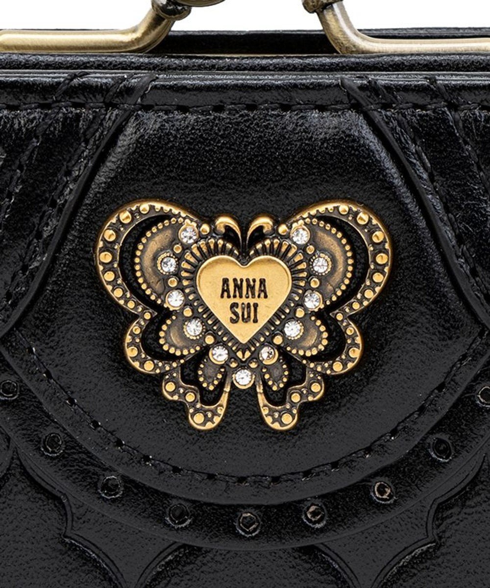 ANNA SUI エレノア 口金二つ折り財布 