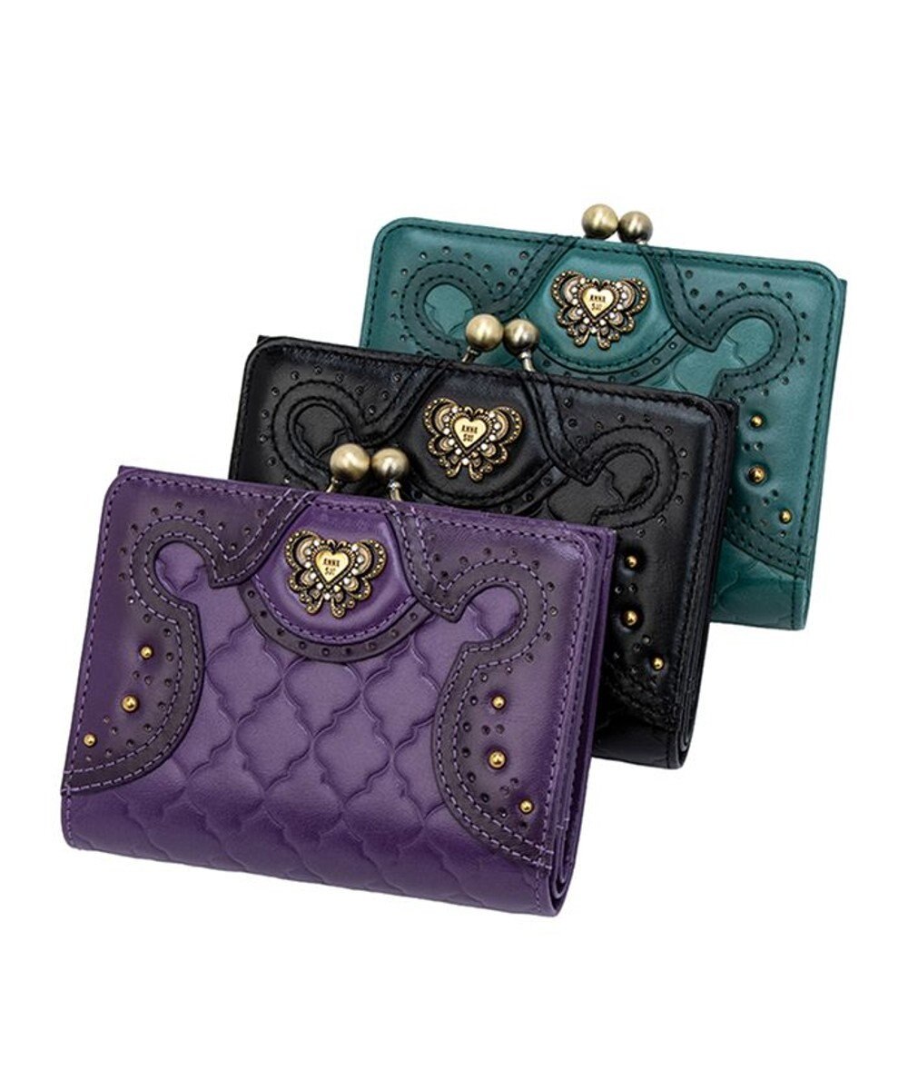ANNA SUI エレノア 口金二つ折り財布 