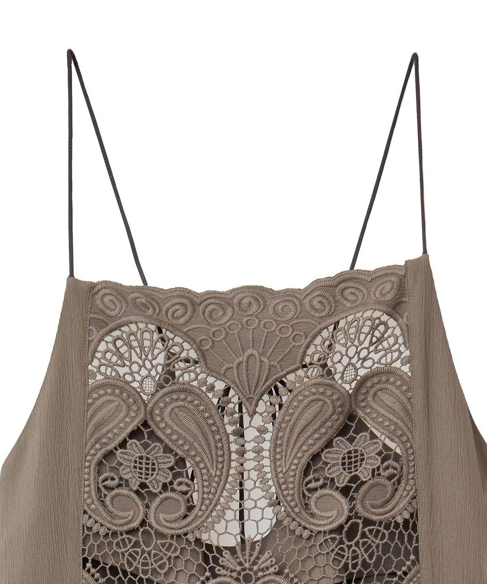 Green Parks ■ＥＳＣＡＲ　フロントレースキャミワンピース 