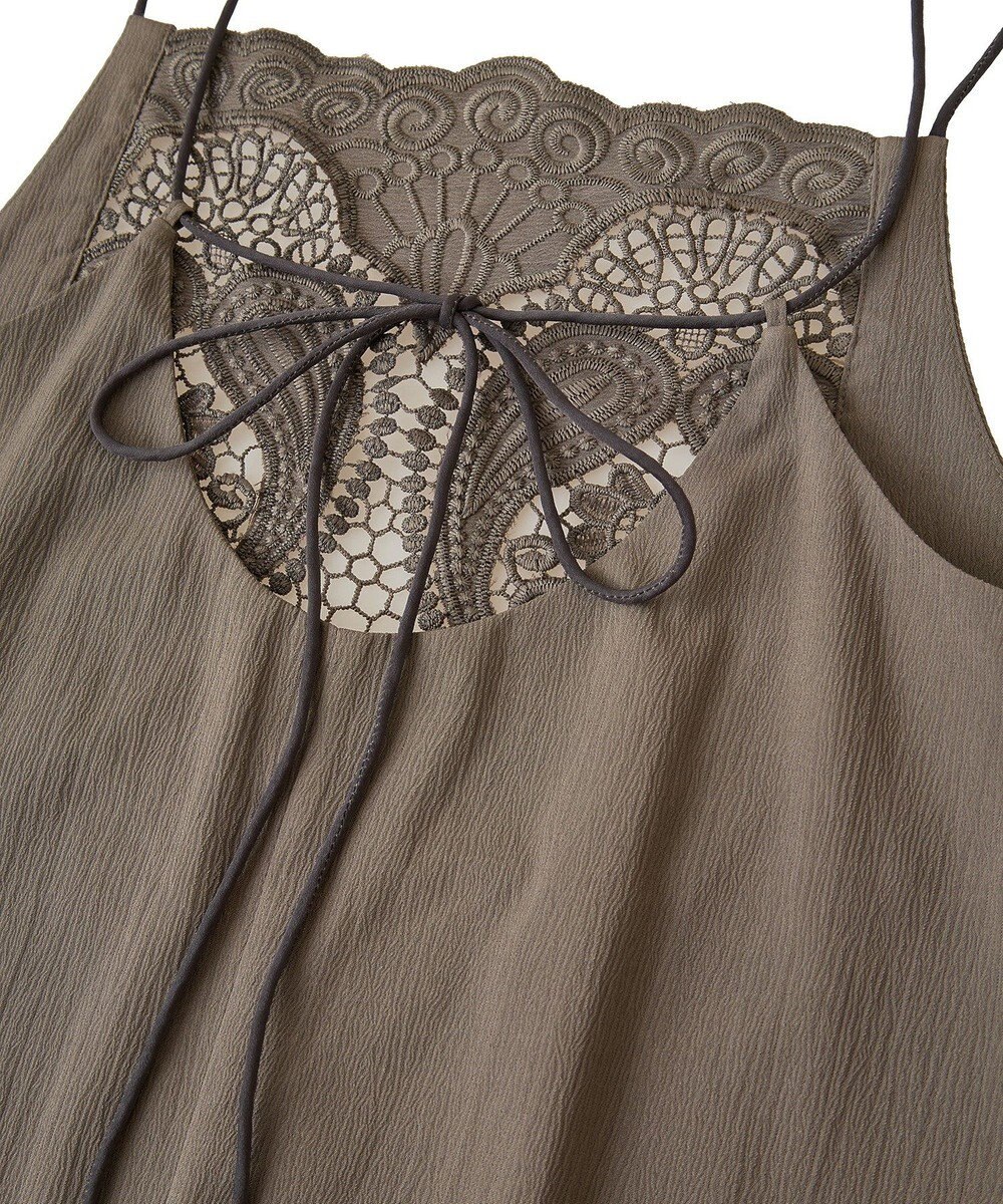 Green Parks ■ＥＳＣＡＲ　フロントレースキャミワンピース 